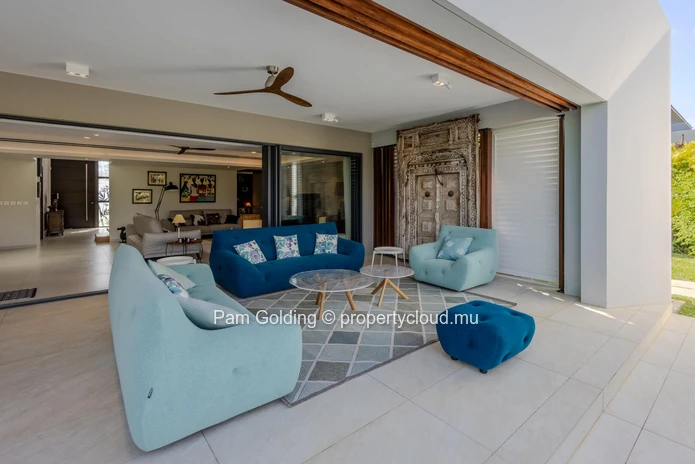 Exceptional Fairway Villa with Golf and Mountain Views for Sale | Mont Choisy Golf & Beach Estate, Grand Baie