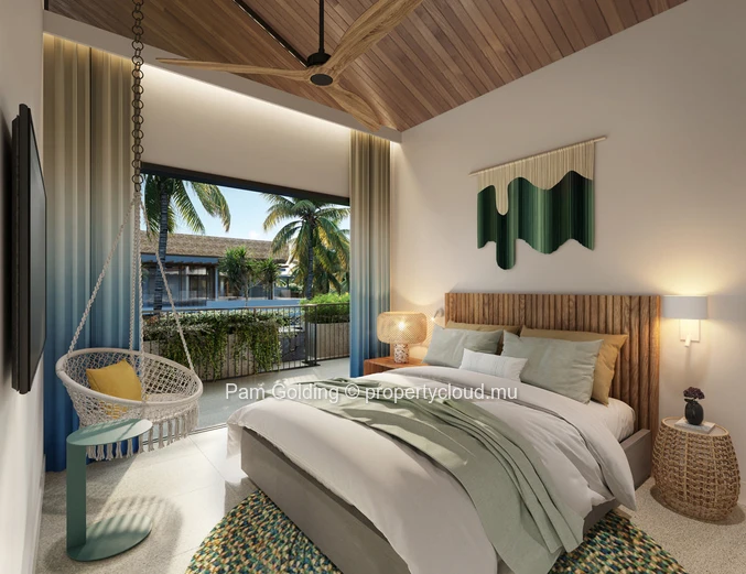 Penthouse 4 chambres à vendre à La Pirogue Residences, Wolmar – Île Maurice