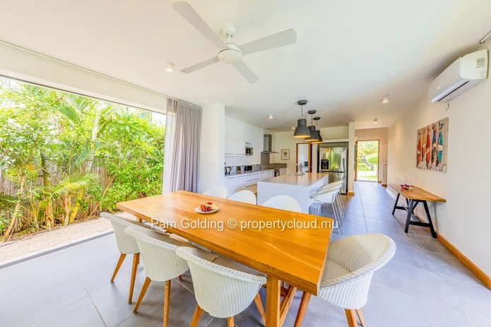 4-Bedroom Tropical Villa in Tamarin, Mauritius - Private Pool & Resort Amenities (Sole Mandate)