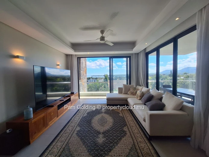 Appartement de 3 chambres en suite avec jardin et vue sur l’océan à Tamarin – Côte ouest de l’île Maurice