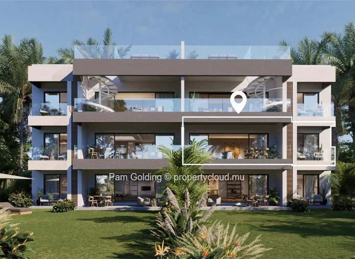 2-Bedroom Apartment in La Pointe Luxury Apartments, Pointe aux Canonniers