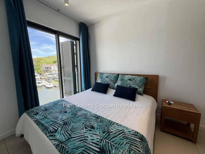 Appartement de Deux Chambres à La Balise Marina – Anneau Privé & Accès Direct à l’Océan