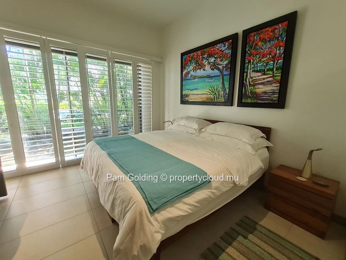 Appartement 3 chambres en rez-de-chaussée à vendre | Mont Choisy Golf & Beach Estate, Grand Baie, Île Maurice | Vue g...