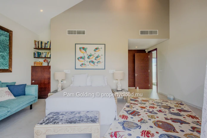 Exceptional Fairway Villa with Golf and Mountain Views for Sale | Mont Choisy Golf & Beach Estate, Grand Baie