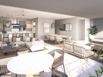 Appartement de 3 Chambres