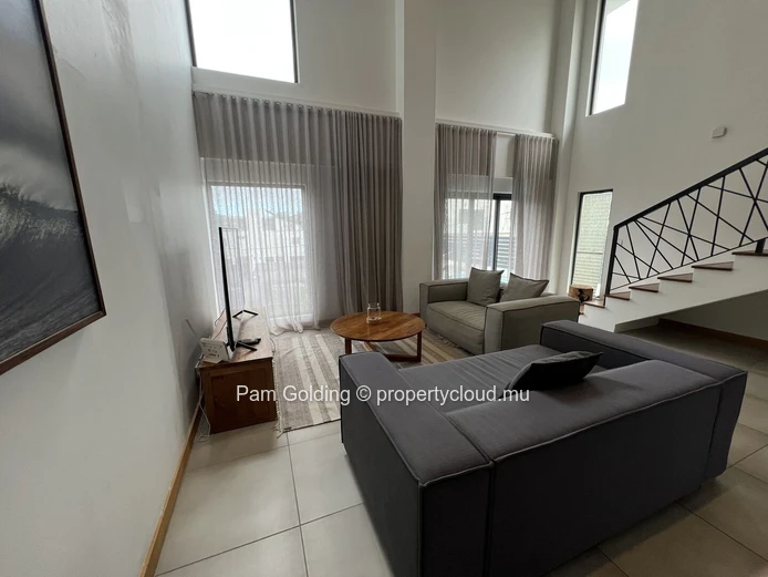 Appartement 2 chambres entièrement meublé avec piscine privée à Tamarin