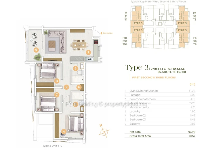 3 Bedroom Apartment in a Luxury Residential Development..