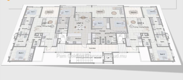 3 Bedroom Marina View Apartment