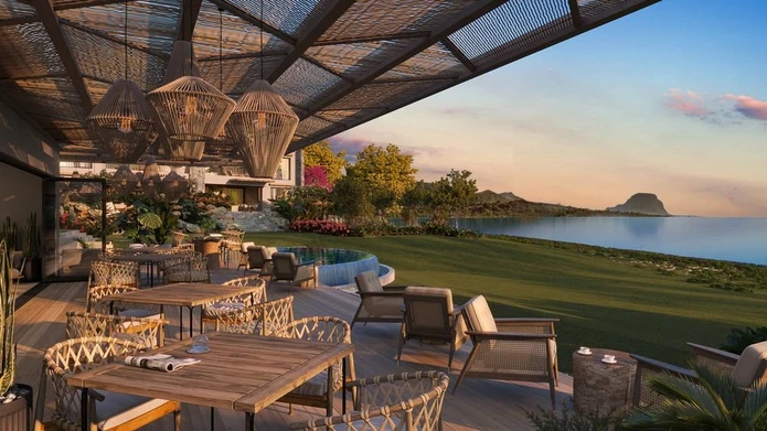 Experience island living at Infinity by the Sea in Black River, Mauritius — seafront apartments and penthouses with p...