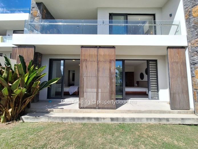 Appartement de 3 chambres en suite avec jardin et vue sur l’océan à Tamarin – Côte ouest de l’île Maurice