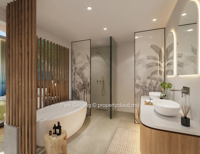 Penthouse 4 chambres à vendre à La Pirogue Residences, Wolmar – Île Maurice