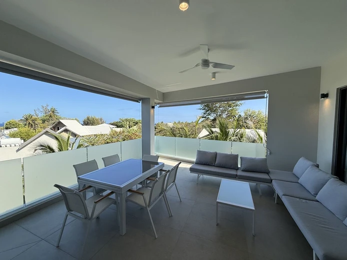 Appartement de 3 chambres en suite à Tamarin – Accès à la plage