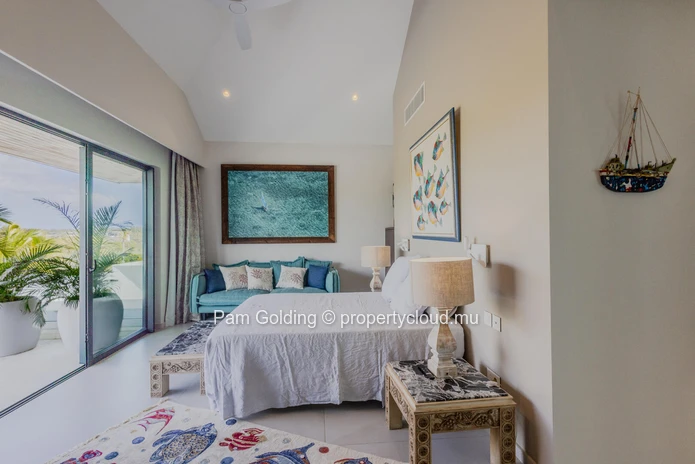 Exceptional Fairway Villa with Golf and Mountain Views for Sale | Mont Choisy Golf & Beach Estate, Grand Baie