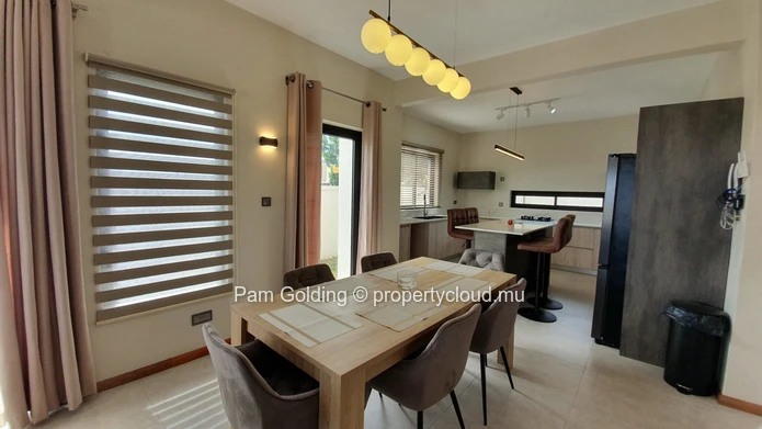 Brand new house with security.