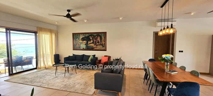 À Louer : Superbe Appartement de 3 Chambres avec Vue sur l’Océan à Pereybere, Île Maurice