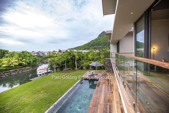 Villa One at La Balise Marina – Iconic Waterfront Residence with Private Mooring in Black River