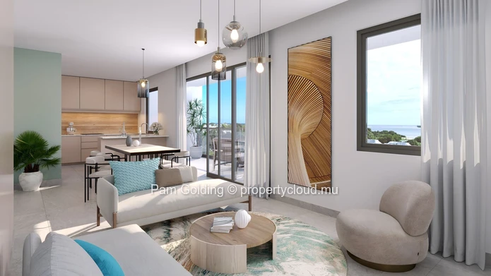 2 bedroom apartments in Cap Tamarin – Secure Your Mauritius Residency Through Property
