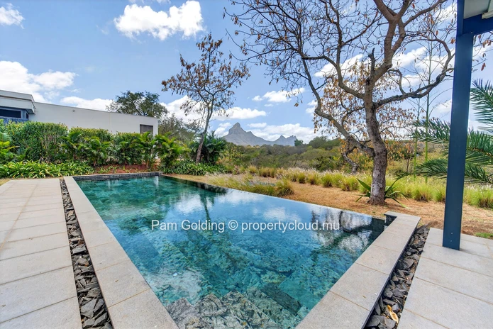 Élégante Villa de 5 Chambres à Tamarin, Île Maurice – Vue Montagne & Accès Direct à la Mer