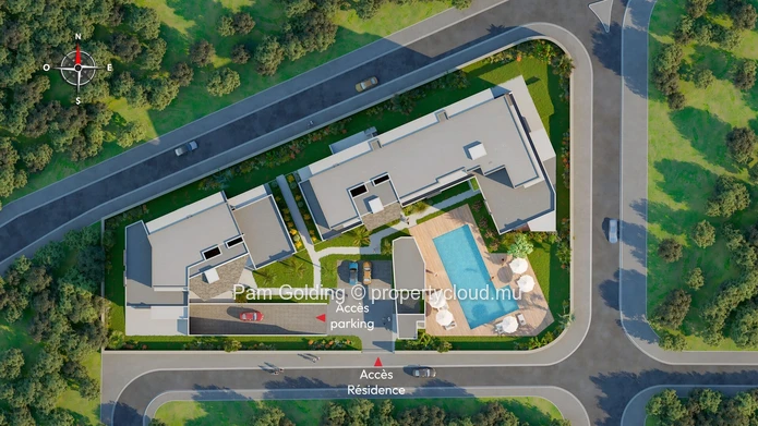 2 bedroom apartments in Cap Tamarin – Secure Your Mauritius Residency Through Property