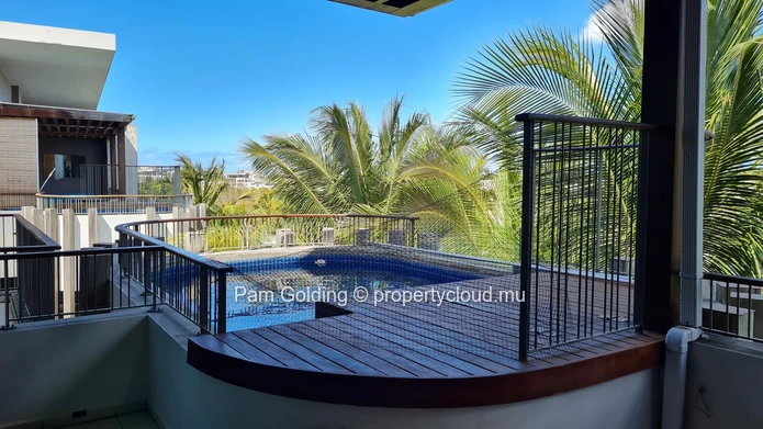 3-Bedroom en suite Penthouse with Private Pool on the Terrace – Mont Choisy Golf & Beach Estate, Grand Baie