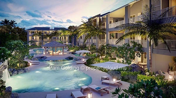 Luxurious 2 Bedroom Penthouse with Rooftop Terrace & Private Pool in Pereybere, Mauritius 