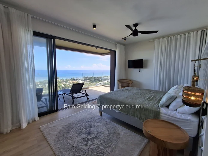 Appartement de 3 chambres en suite avec vues panoramiques sur la mer à Legend Hill, Tamarin – Vie de type resort sur ...