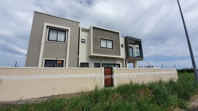 Brand new house with security.