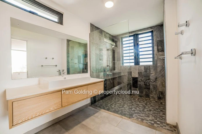 Secured property in a gated estate.