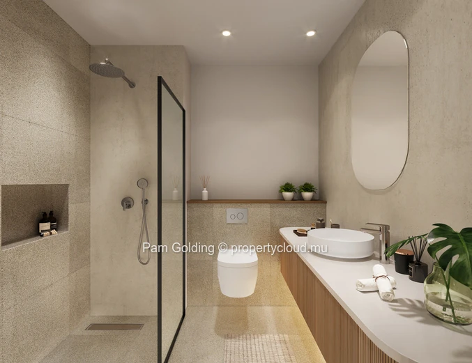 Penthouse 4 chambres à vendre à La Pirogue Residences, Wolmar – Île Maurice