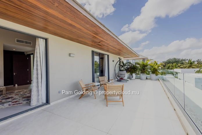 Exceptional Fairway Villa with Golf and Mountain Views for Sale | Mont Choisy Golf & Beach Estate, Grand Baie