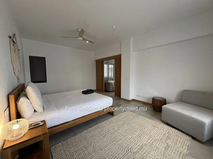 Appartement 2 chambres entièrement meublé avec piscine privée à Tamarin