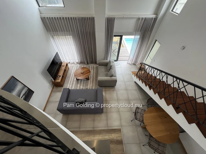 Appartement 2 chambres entièrement meublé avec piscine privée à Tamarin