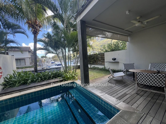Waterfront 3-Bedroom Duplex with Private Mooring | La Balise Marina, Black River (Sole Mandate)