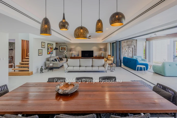 Exceptional Fairway Villa with Golf and Mountain Views for Sale | Mont Choisy Golf & Beach Estate, Grand Baie