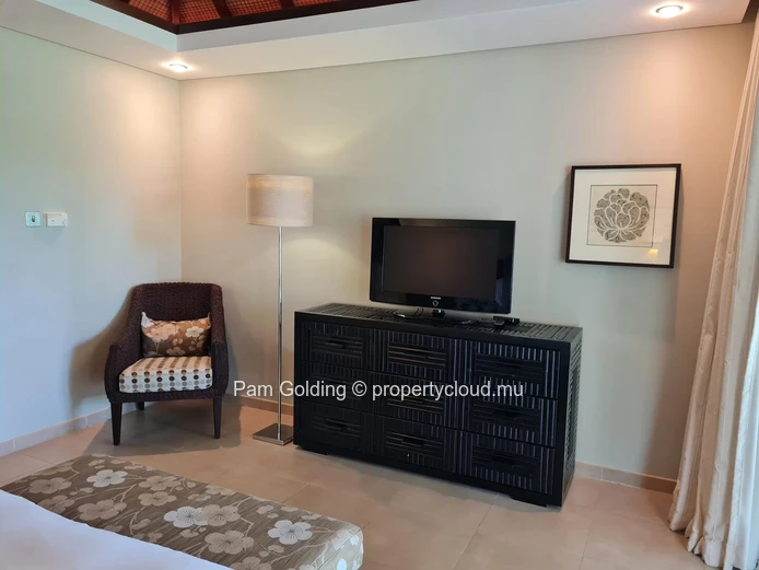À vendre : Appartement 3 chambres avec vue sur le trou n°9 – Anahita Golf Estate, Beau Champ