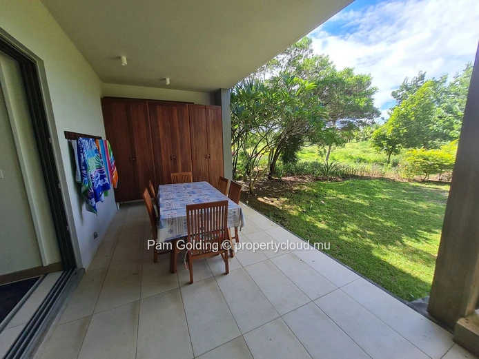 Appartement 3 chambres en rez-de-chaussée à vendre | Mont Choisy Golf & Beach Estate, Grand Baie, Île Maurice | Vue g...