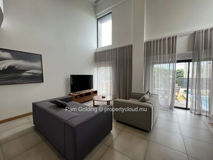 Appartement 2 chambres entièrement meublé avec piscine privée à Tamarin