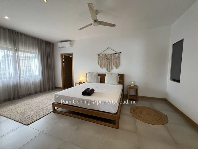 Appartement 2 chambres entièrement meublé avec piscine privée à Tamarin