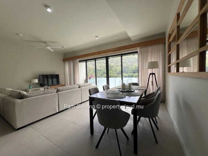 Furnished 3-Bedroom Marina Apartment in La Balise Marina, Black River – Ocean Access & Mountain Views