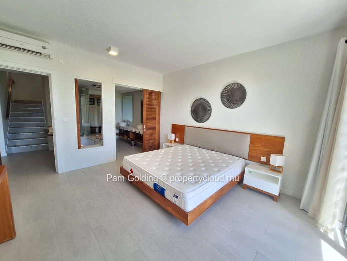 Appartement de 3 chambres en suite avec jardin et vue sur l’océan à Tamarin – Côte ouest de l’île Maurice