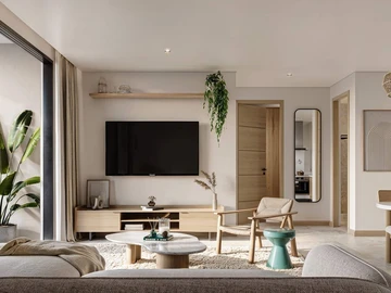 Appartement de 3 Chambres