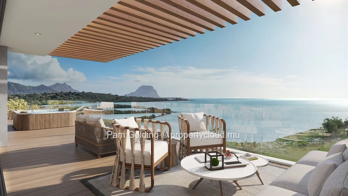 Experience island living at Infinity by the Sea in Black River, Mauritius — seafront apartments and penthouses with p...